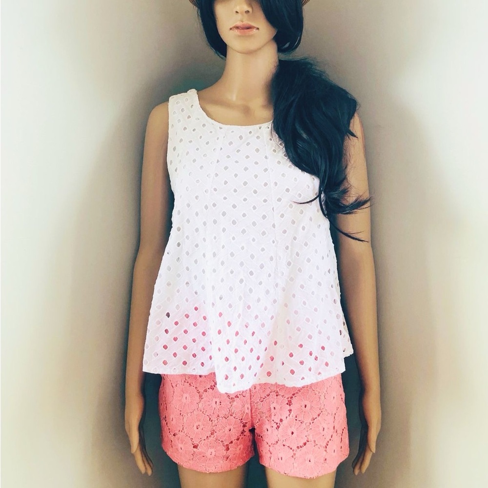 Pink Lace Women Shorts
